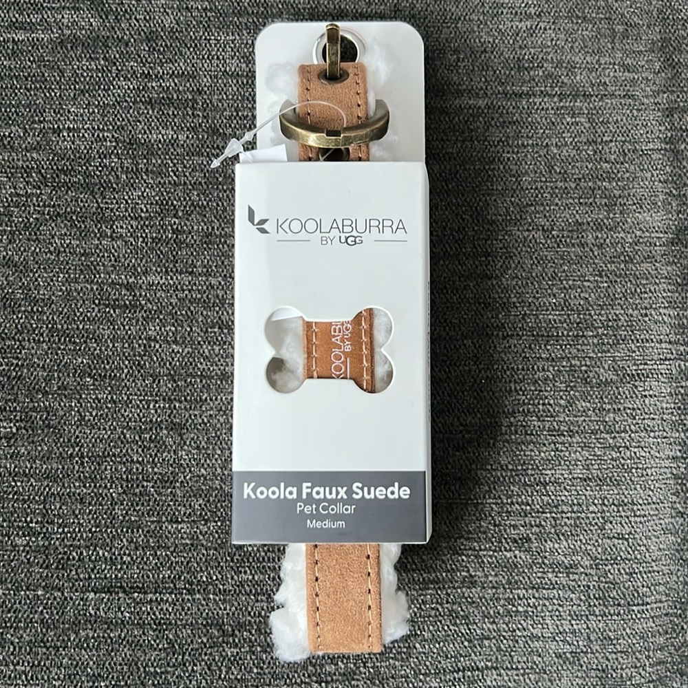 Ugg Koola Faux Suede Pet Collar - Medium